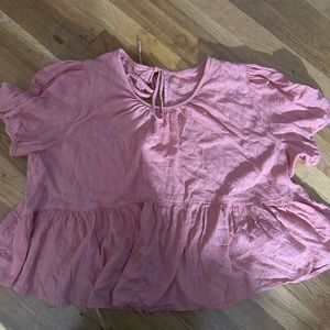 Flowy Top. More an apricot dark peach color.